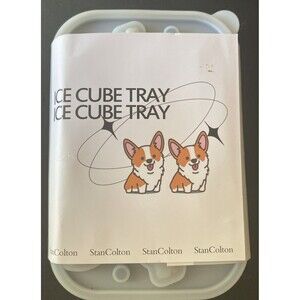 3D Corgi Dog Ice Cube Tray Fun Shapes Corgi Ice Mold for Whiskey Cocktail